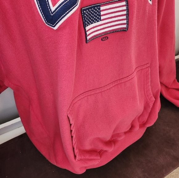VINTAGE 90s USA Steve & Barry’s Varsity Retro Oversized Sweatshirt Sweater XL - Picture 3 of 5
